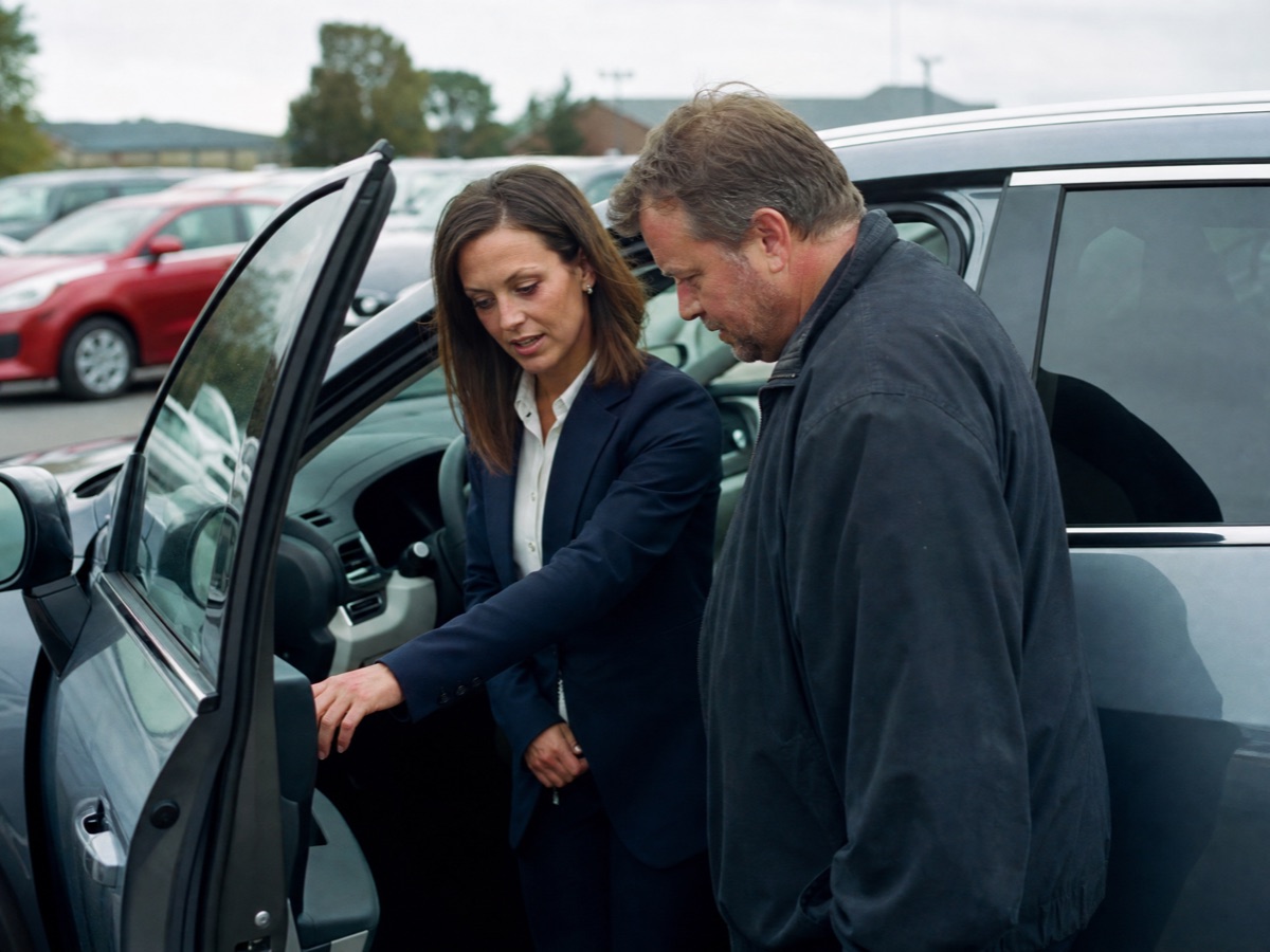 A sales conversation in Auto Dealers