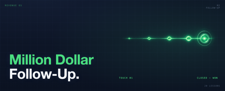 Million Dollar Follow-Up course thumbnail