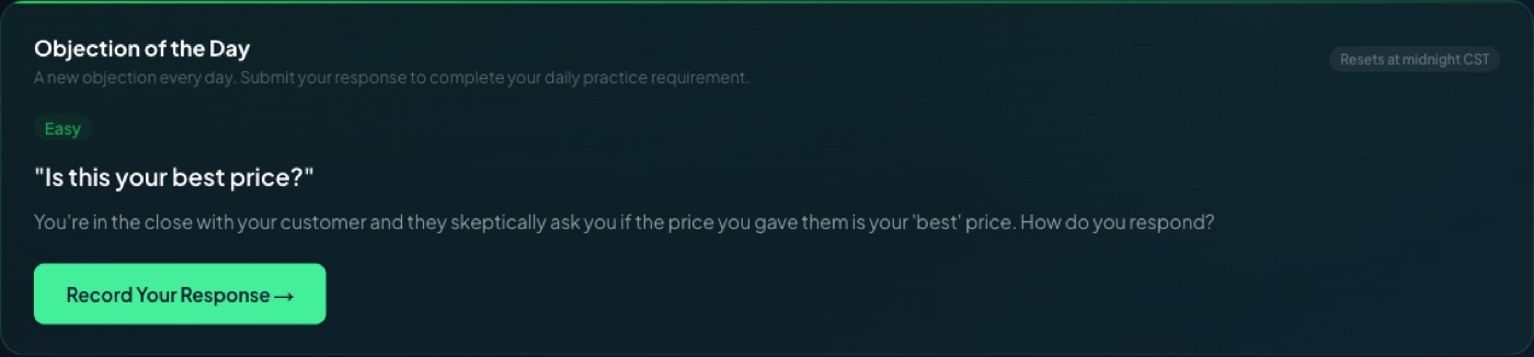 Revenue OS · Role Plays · Practice